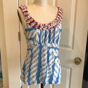 Anthropologie nautical tank